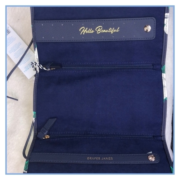 Draper James Blue Floral Travel Jewelry Ro… - Picture 6 of 11